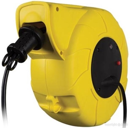 [EARC15N-PR06] Perel - Enrouleur mural automatique - 13m+2m - 3G1,5 mm²