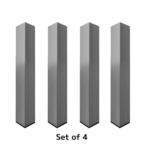[1712000022] Durastage - 750 Fixed Leg Set 80cm (4 pcs)