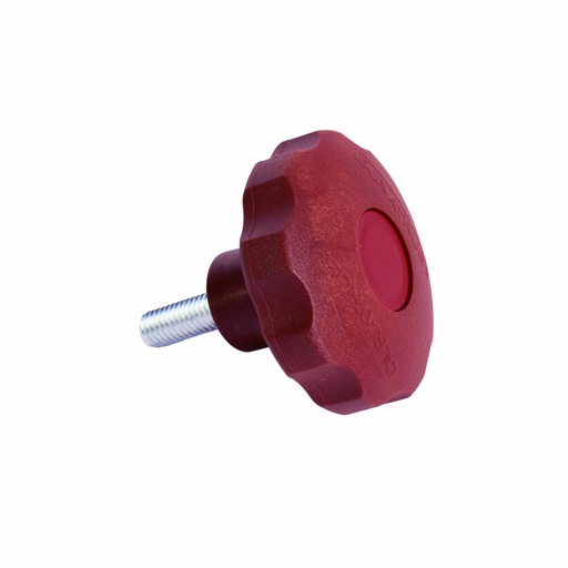 [1712000068] Durastage - Red Knob For Handrail Clamp