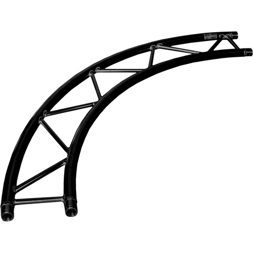 [1722300045] Duratruss - DT 32/2H-Circle Part-7m-45° Black