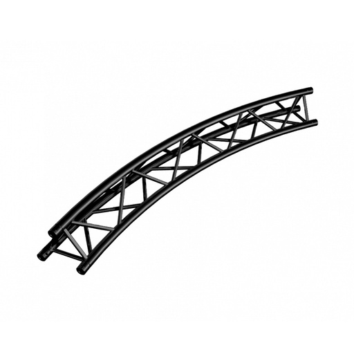 [1723300035] Duratruss - DT 33/2-Circle Part-6m-45° Black