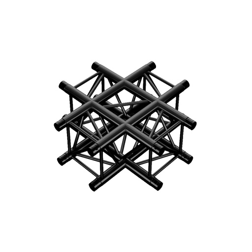 [1724100278] Duratruss - DT 34/3-C41-X XL Black