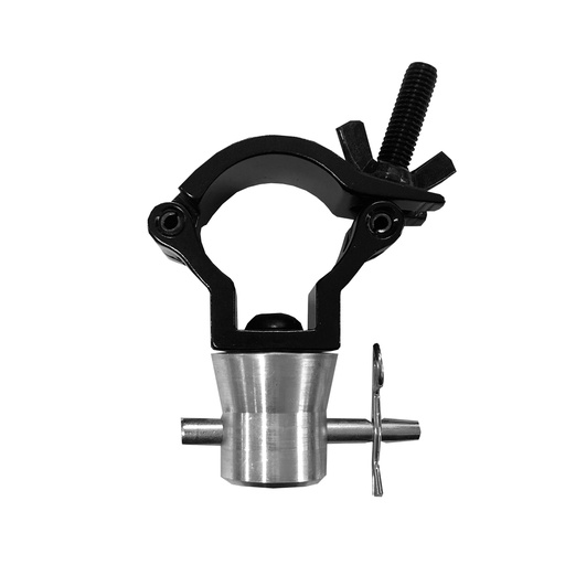 [1741000071] Duratruss - DT Jr Clamp With Halfcone 75kg Black - 32-35mm