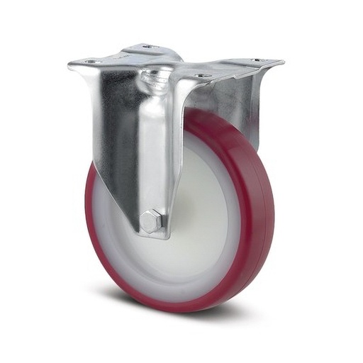 [7031000058] Tente - Red wheel fixed 100mm