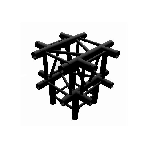 [1724100088] Duratruss - DT 34/2-C51-XD Black