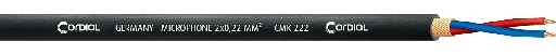 [ECL CMK222-BLACK100] Cordial - CMK222-BLACK100