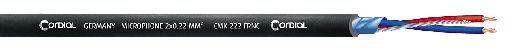 [ECL CMK222-BLACK100-FRNC] Cordial - CMK222-BLACK100-FRNC