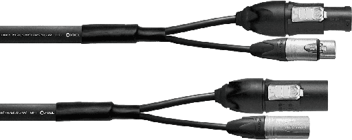 [ELC CPH3-DMX1-PWR1-T1] Cordial - ELC CPH3-DMX1-PWR1-T1