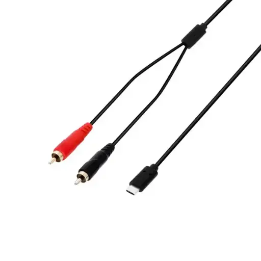 [K3YCCUSBC0150] Adam Hall - Câble 2 x RCA x USB-C - 1,5m