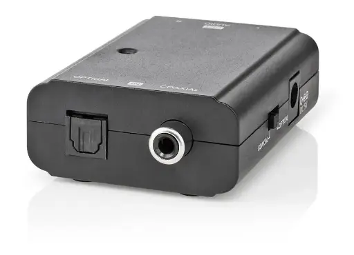 [ACON2509BK] Nedis - Convertisseur audio - TosLink / S/PDIF > RCA