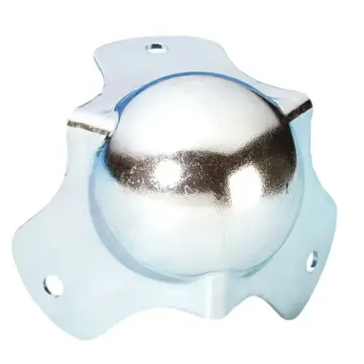 [4120] Adam Hall - 4120 - Coin Boule 3 pattes medium - zinc