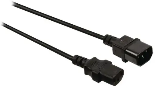 [VLEB10500B20] Valueline - IEC M > IEC F - 2m - 3x0.75mm²