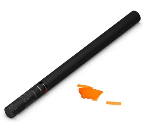 [HC04ORF] Magic FX - HC04ORF - Canon à confettis manuel - 80cm - Orange Fluo