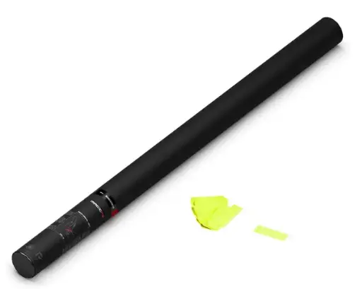 [HC04YLF] Magic FX - HC04YLF - Canon à confettis manuel - 80cm - Jaune Fluo