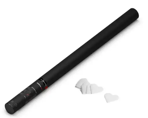 [HC04WHH] Magic FX - HC04WHH - Canon à confettis manuel - 80cm - Coeurs blancs
