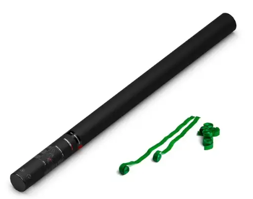 [HS04DG] Magic FX - HS04DG - Canon à serpentins manuel - 80cm - Vert foncé