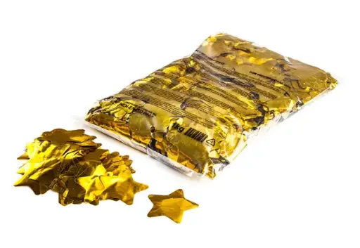 [CON14GL] Magic FX - Confettis Métallisés - 1kg - Etoiles - Doré