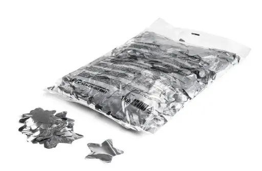 [CON14SL] Magic FX - Confettis Métallisés - 1kg - Etoiles - Argenté
