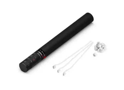 [HS03WH] Magic FX - HS03WH - Canon à serpentins manuel - 50cm - Blanc