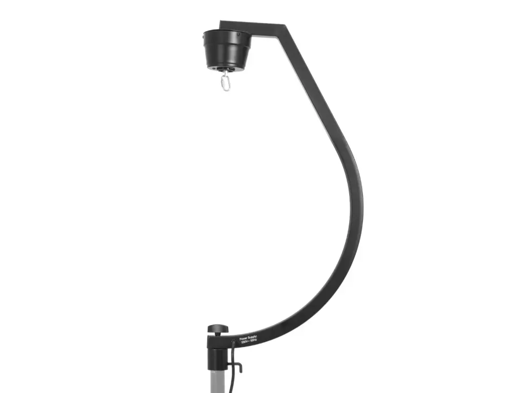 [50301020] EUROLITE - Support pour boule à facettes jusque 50cm avec moteur et adaptateur 35mm - noir